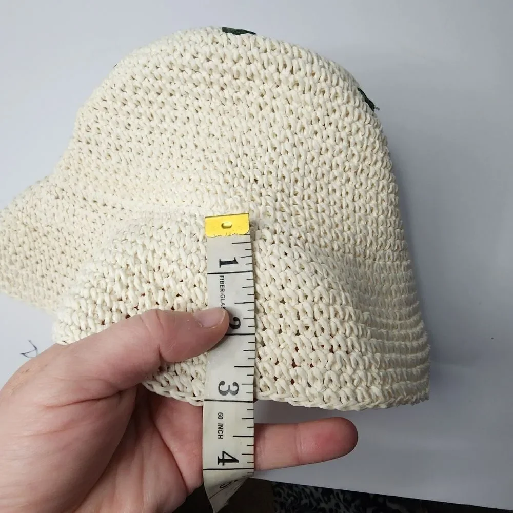 August Straw Bucket Hat 100% Bucket Hat